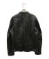 HEATH (ヒース) ラムレザージャケット　ヒース　047JKT ブラック サイズ:XL：12000円