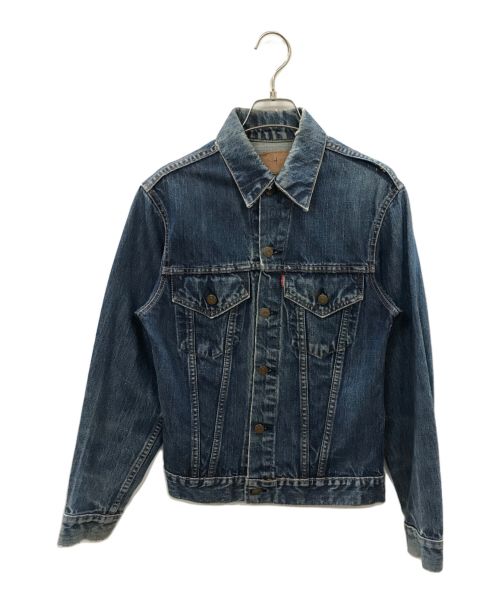 LEVI'S（リーバイス）LEVI'S (リーバイス) 4thデニムジャケット　リーバイス　 ボタン裏524 BIGE 不均等V インディゴ サイズ:表記なしの古着・服飾アイテム