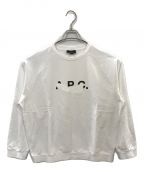 A.P.C.アーペーセー）の古着「ロゴスウェット/A.P.C.」｜ホワイト