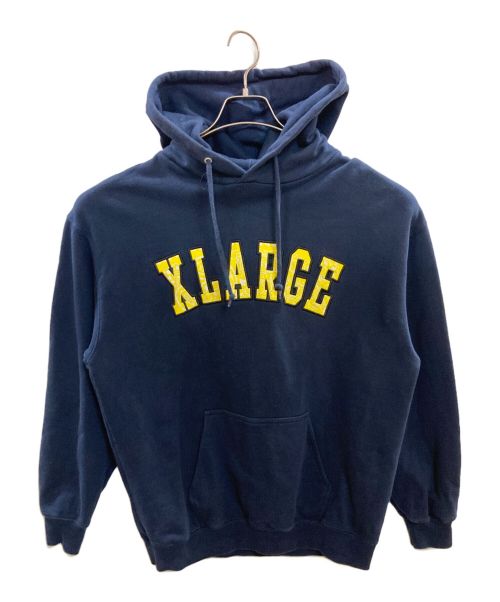 X-LARGE（エクストララージ）X-LARGE (エクストララージ) プルオーバーパーカー ネイビー サイズ:Ｍの古着・服飾アイテム