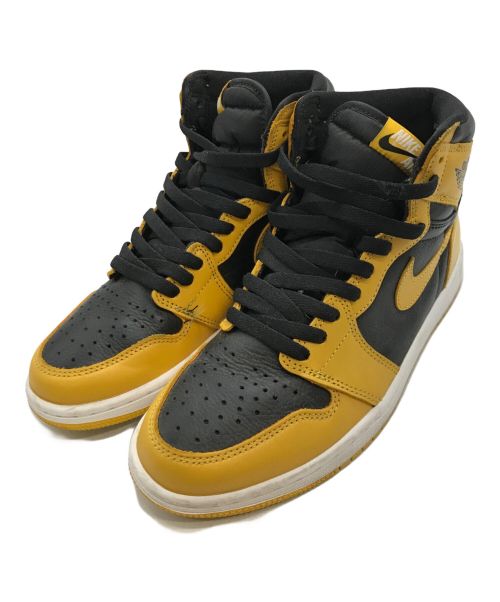 NIKE（ナイキ）NIKE (ナイキ) Air Jordan 1 High OG/NIKE イエロー×ブラック サイズ:26cmの古着・服飾アイテム