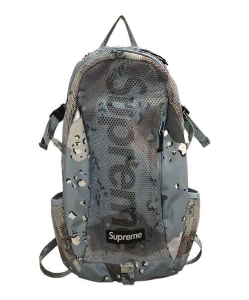 SUPREME（シュプリーム）SUPREME (シュプリーム) 20SS Back Pack Chocolate Chip Camo/Supreme ブルー サイズ:表記なしの古着・服飾アイテム