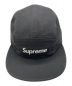 SUPREME (シュプリーム) Panel Camp Cap ブラック：7000円