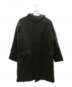 COMOLIコモリ）の古着「Insulation Hooded Coat」｜ブラック