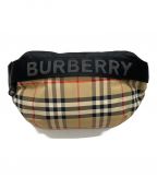 BURBERRYバーバリー）の古着「ウエストバッグ　8026557/706」｜ベージュ