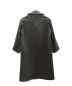 THE RERACS (ザ リラクス) DOUBLE BREASTED FLOATED SHOULDER COAT ブラック サイズ:Ｍ：20000円