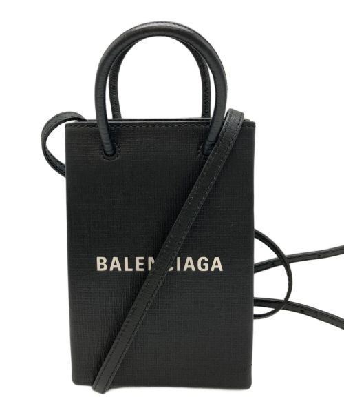 BALENCIAGA（バレンシアガ）BALENCIAGA (バレンシアガ) ミニショルダーバッグ ブラック サイズ:表記なしの古着・服飾アイテム