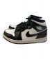 NIKE (ナイキ) AIR JORDAN 1 MID SE ASW　DD1649-001スニーカー ホワイト×ブラック サイズ:26.5cm：8000円