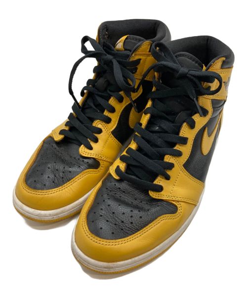 NIKE（ナイキ）NIKE (ナイキ) Air Jordan 1 High OG イエロー×ブラック サイズ:28.5cmの古着・服飾アイテム