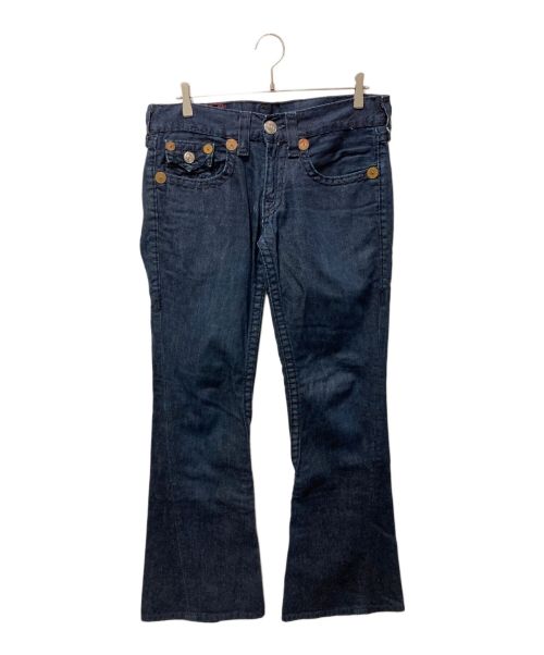 TRUE RELIGION（トゥルー レリジョン）TRUE RELIGION (トゥルー レリジョン) ローライズフレアデニムパンツ インディゴ サイズ:31/32の古着・服飾アイテム