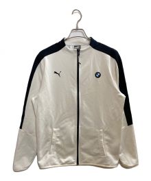 PUMA×BMW（プーマ×ビーエムダブリュー）の古着「トラックジャケット」｜ホワイト