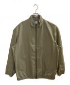 DESCENTEデサント）の古着「STAND COLLAR ZIP UP BLOUSON」｜カーキ