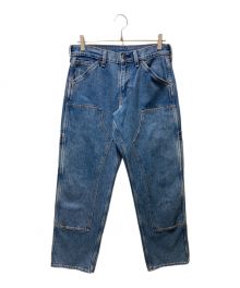 LEVI'S WORKWEAR（リーバイスワークウェア）の古着「565ダブルニーデニムペインターパンツ」｜インディゴ