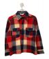 WOOLRICH（ウールリッチ）の古着「ウールCPOシャツジャケット」｜レッド×ネイビー