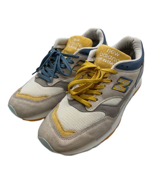 NEW BALANCE（ニューバランス）NEW BALANCE (ニューバランス) END (エンド) M1500HEOローカットスニーカー　イギリス製 グレー×イエロー サイズ: 9 1/2の古着・服飾アイテム