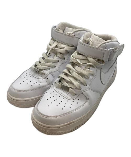 NIKE（ナイキ）NIKE (ナイキ) AIR FORCE 1 MID '07　CW2289-111 ホワイト サイズ:26.5cmの古着・服飾アイテム