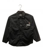 TOGA ARCHIVES×journal standard L'essage×Dickiesトーガアーカイブス×ジャーナルスタンダード レサージュ×ディッキーズ）の古着「Zip up Shirt Dickies SP」｜ブラック