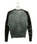 masu (エムエーエスユー) TONGUE AND LIPS POPCORNRAGLAN L/S T-SHIRT　MVFW-CS0122RS ブルー×ブラック サイズ:46：20000円