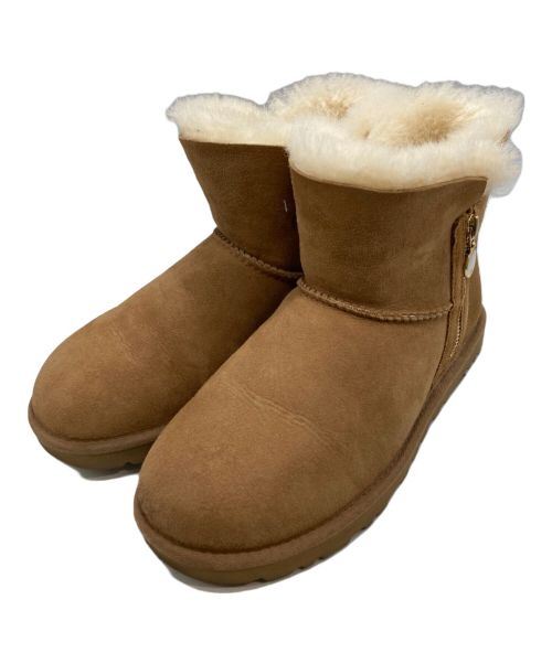 UGG（アグ）UGG (アグ) デミニ ベイリー ジップ ブーツ ベージュ サイズ:25cmの古着・服飾アイテム