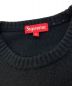 中古・古着 SUPREME (シュプリーム) 3Dロゴニット ブラック サイズ:XL：7000円