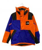 THE NORTH FACEザ ノース フェイス）の古着「RAGE GTX Shell Pullover NP11962」｜オレンジ×ブルー