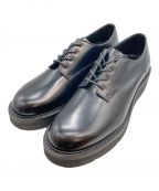 foot the coacherフットザコーチャー）の古着「HARDER GLOXI CUT SOLE ドレスシューズ　2134001」｜ブラック