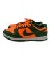 NIKE (ナイキ) DUNK LOW RETRO　MIAMI HURRICANES　DD1391-300 オレンジ×グリーン サイズ:30cm：10000円