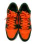 中古・古着 NIKE (ナイキ) DUNK LOW RETRO　MIAMI HURRICANES　DD1391-300 オレンジ×グリーン サイズ:30cm：10000円