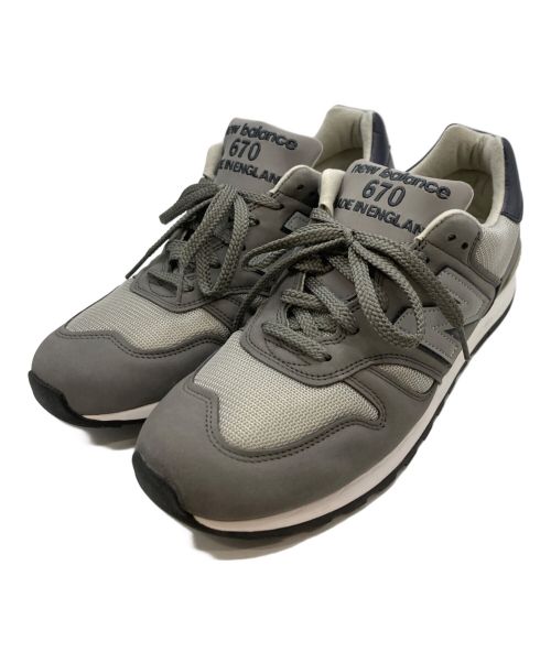 NEW BALANCE（ニューバランス）NEW BALANCE (ニューバランス) スニーカー グレー サイズ:28cmの古着・服飾アイテム