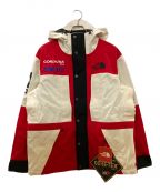 SUPREME×THE NORTH FACEシュプリーム×ザ ノース フェイス）の古着「18AW Expedition Jacket」｜ホワイト×レッド