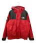 THE NORTH FACE（ザ ノース フェイス）の古着「18AWLeather Mountain Jacket」｜レッド