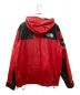 THE NORTH FACE (ザ ノース フェイス) SUPREME (シュプリーム) 18AWLeather Mountain Jacket レッド サイズ:Ｍ：70000円