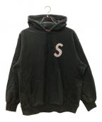 SUPREMEシュプリーム）の古着「Sロゴプルオーバーパーカー」｜ブラック