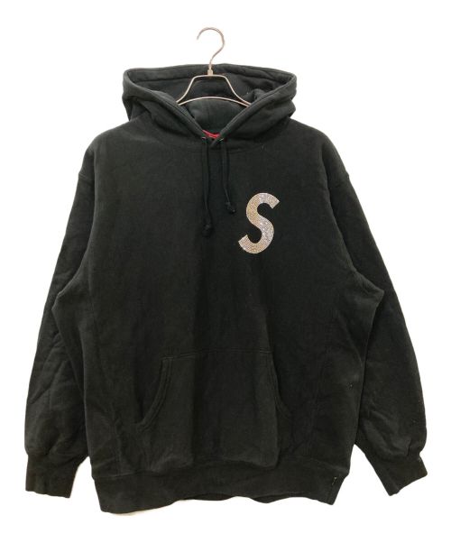 SUPREME（シュプリーム）SUPREME (シュプリーム) Sロゴプルオーバーパーカー ブラック サイズ:Ｌの古着・服飾アイテム