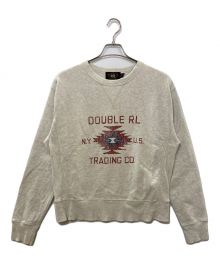 RRL（ダブルアールエル）の古着「ネイティブプリントクルーネックスウェット」｜グレー