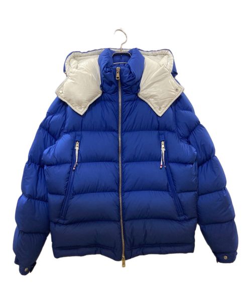 MONCLER（モンクレール）MONCLER (モンクレール) ダウンジャケット ブルー サイズ:2の古着・服飾アイテム