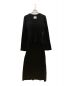 Ameri（アメリ）の古着「AMERICAN SLEEVE LAYERED KNIT DRESS」｜ブラック