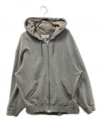 Acne studiosアクネ ストゥディオス）の古着「BIT FLEECE PSS14ジップパーカー」｜グレー