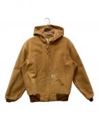 CarHarttカーハート）の古着「Duck Active Jacket　CarHartt」｜ベージュ