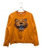 KENZOケンゾー）の古着「Classic Tiger Sweatshirt」｜オレンジ