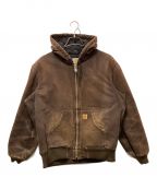 CarHarttカーハート）の古着「アクティブジャケット　CarHartt　メキシコ製」｜ブラウン