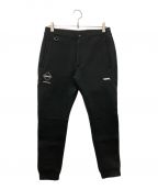 F.C.R.B.エフシーアールビー）の古着「SWEAT TRAINING PANTS　F.C.R.B.　FCRB-192006」｜ブラック