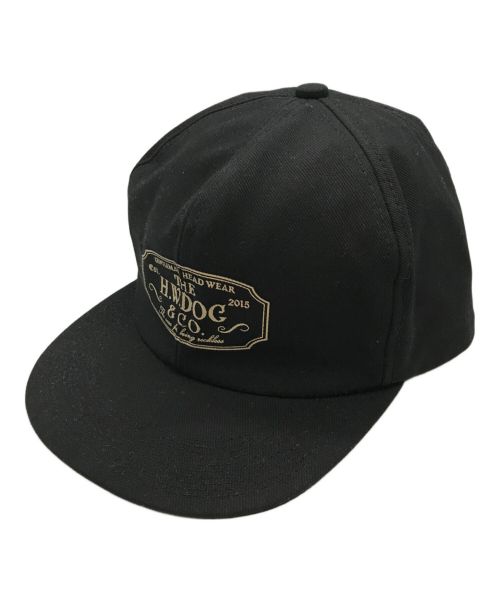 THE H.W.DOG&CO.（ザエイチダブリュードッグアンドコー）THE H.W.DOG&CO. (ザエイチダブリュードッグアンドコー) TRUCKER CAP ブラックの古着・服飾アイテム