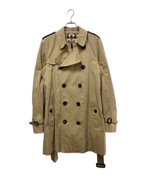 BURBERRY（バーバリー）BURBERRY (バーバリー) ケンジントン 裏地ノバチェックトレンチコート　3983339　並行輸入品 ベージュ サイズ:46の古着・服飾アイテム