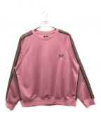 Needlesニードルズ）の古着「スウェット　Track Crew Neck Shirt」｜ピンク