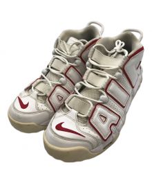 NIKE（ナイキ）の古着「スニーカー　AIR MORE UPTEMPO "WHITE/VARSITY RED"」｜ホワイト×レッド