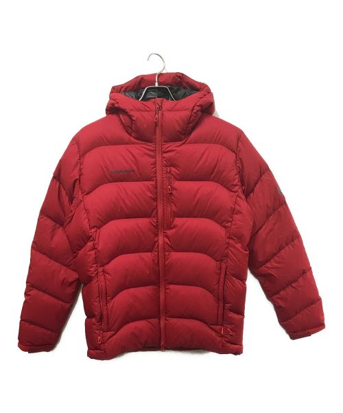 MAMMUT（マムート）MAMMUT (マムート) ダウンジャケット　Xeron IN Hooded Jacket AF Men レッド サイズ:Ｌの古着・服飾アイテム