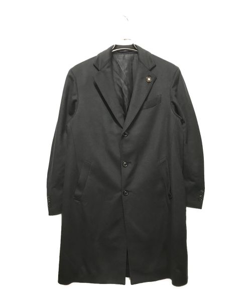 LARDINI（ラルディーニ）LARDINI (ラルディーニ) カシミヤチェスターコート　LARDINI ネイビー サイズ:50の古着・服飾アイテム