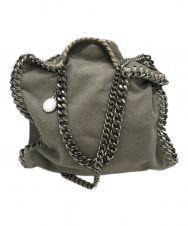 STELLA McCARTNEY (ステラマッカートニー) ファラベラチェーンショルダーバッグ　MINI TOTE FALABELLA グレー