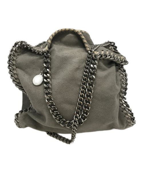 STELLA McCARTNEY（ステラマッカートニー）STELLA McCARTNEY (ステラマッカートニー) ファラベラチェーンショルダーバッグ　MINI TOTE FALABELLA グレーの古着・服飾アイテム